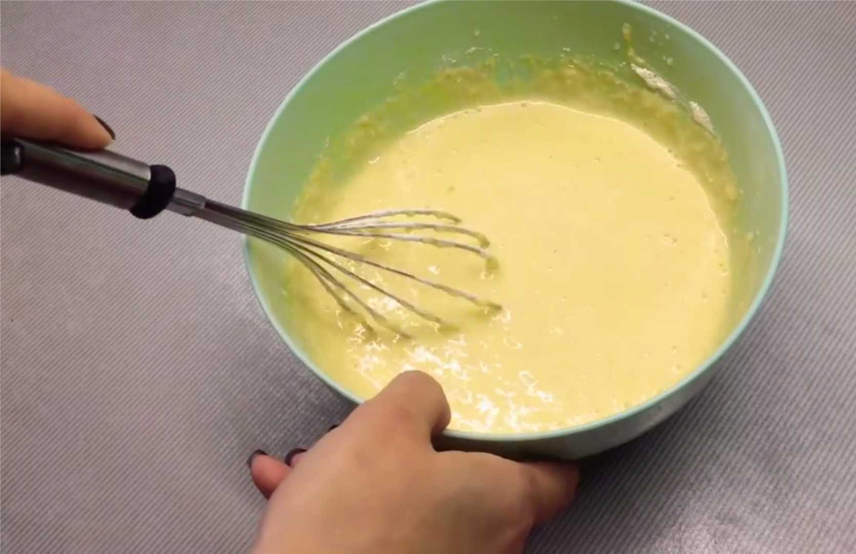 Crêpes au lait caillé - Étape 5