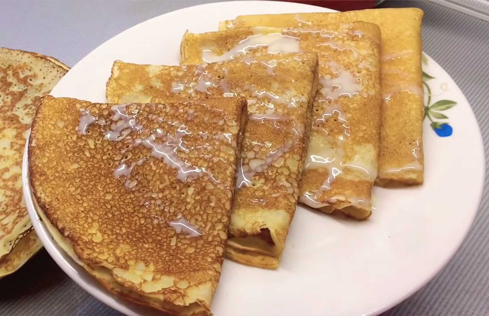 Crêpes au lait caillé - Étape 10