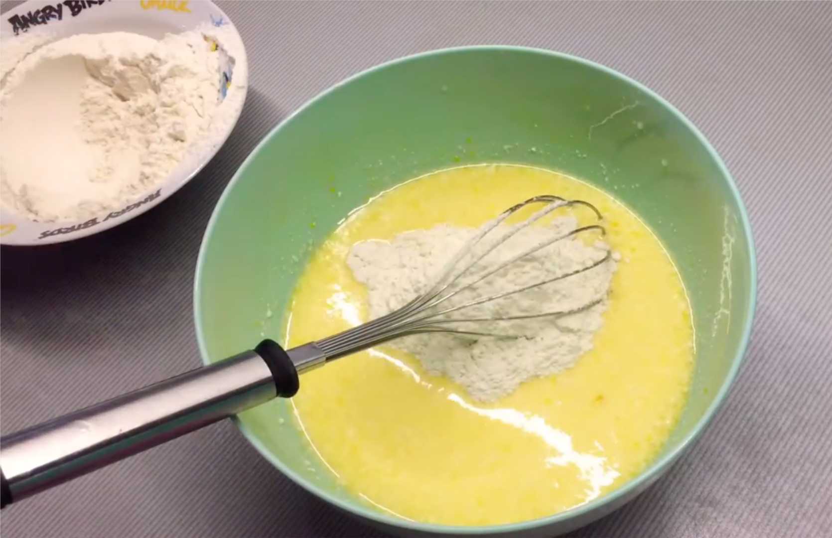 Crêpes au lait caillé - Étape 3