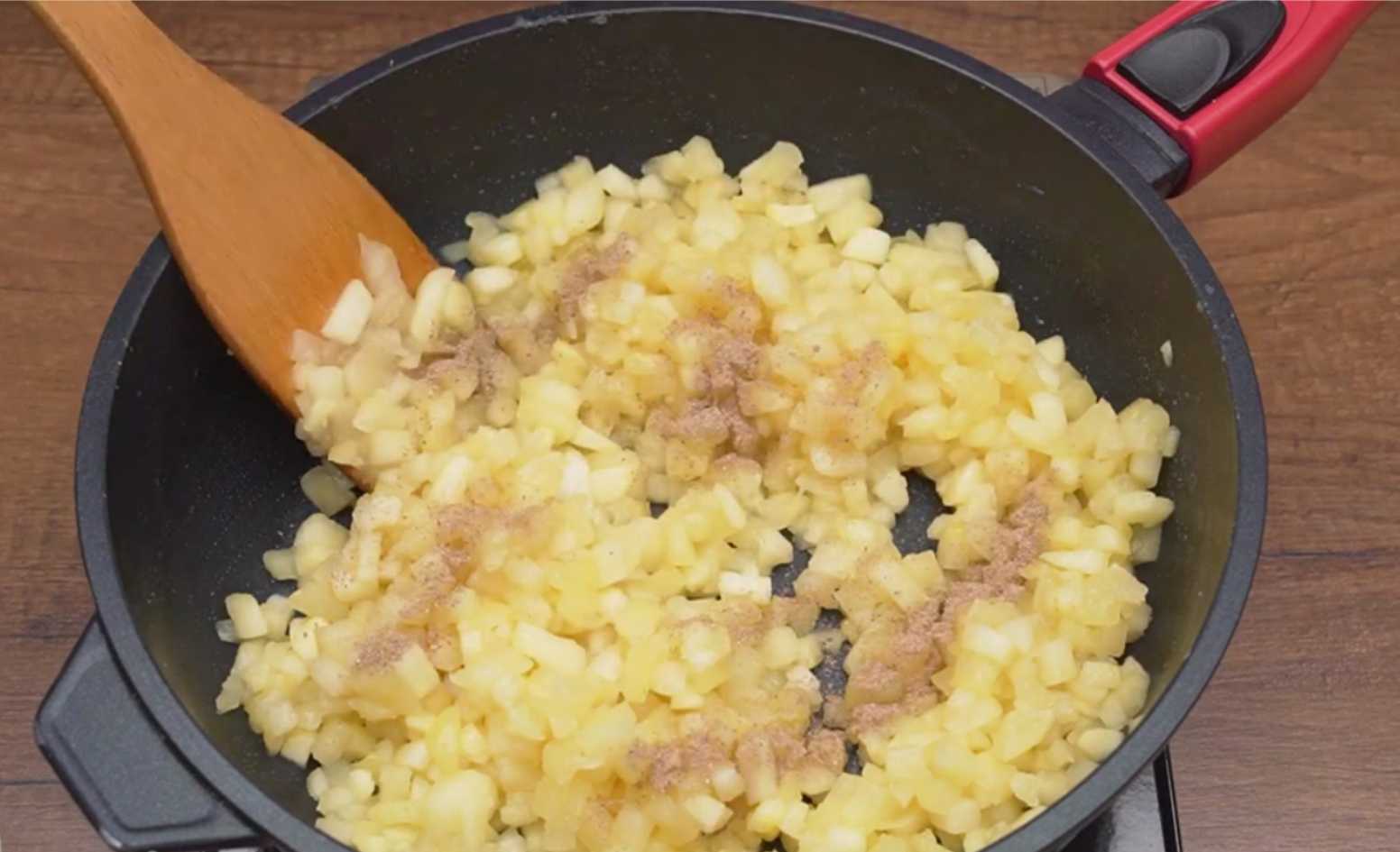 Crêpes aux pommes - Étape 8