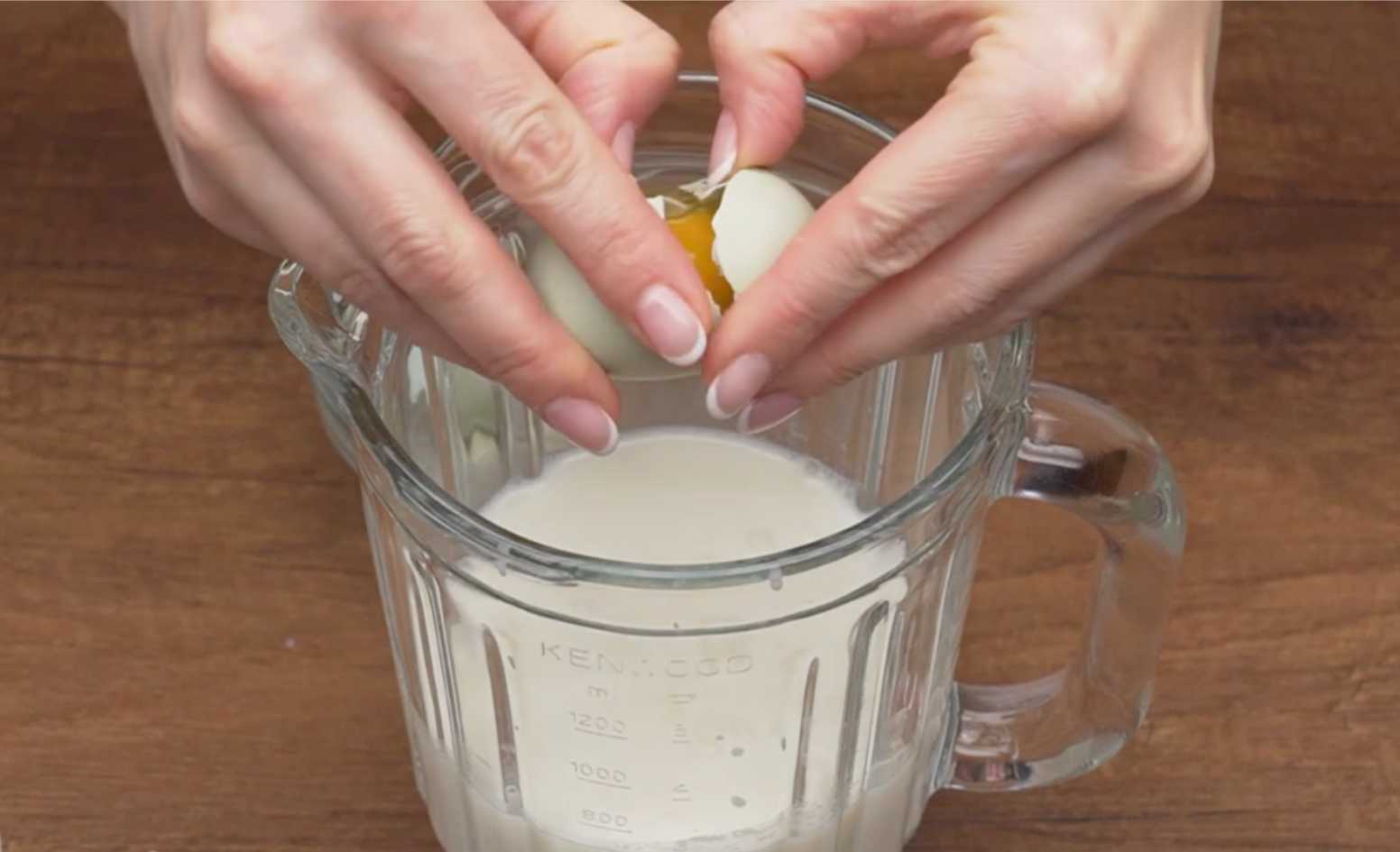 Crêpes aux pommes - Étape 1