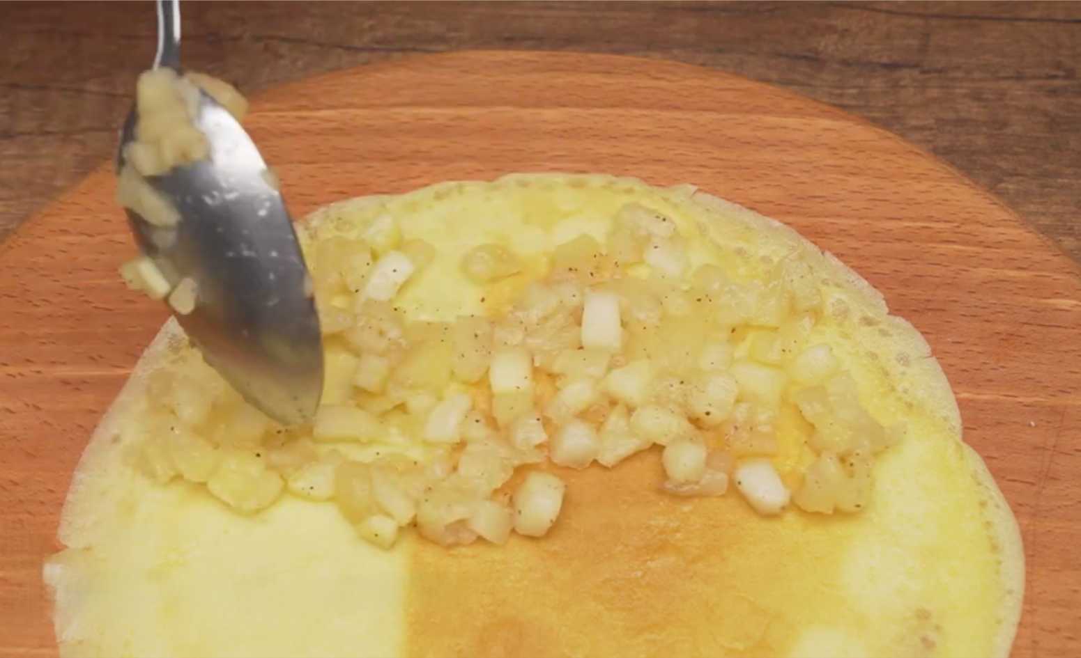 Crêpes aux pommes - Étape 15