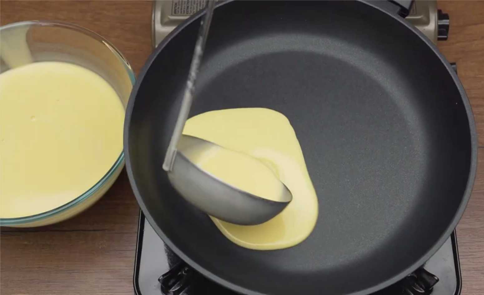 Crêpes aux pommes - Étape 10