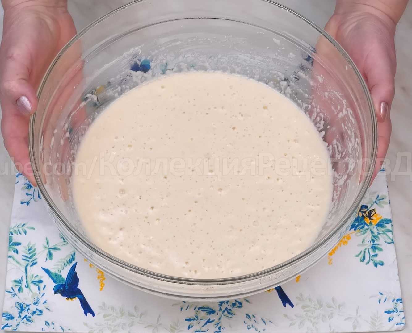 Crêpes levées à la semoule et au lait - Étape 9