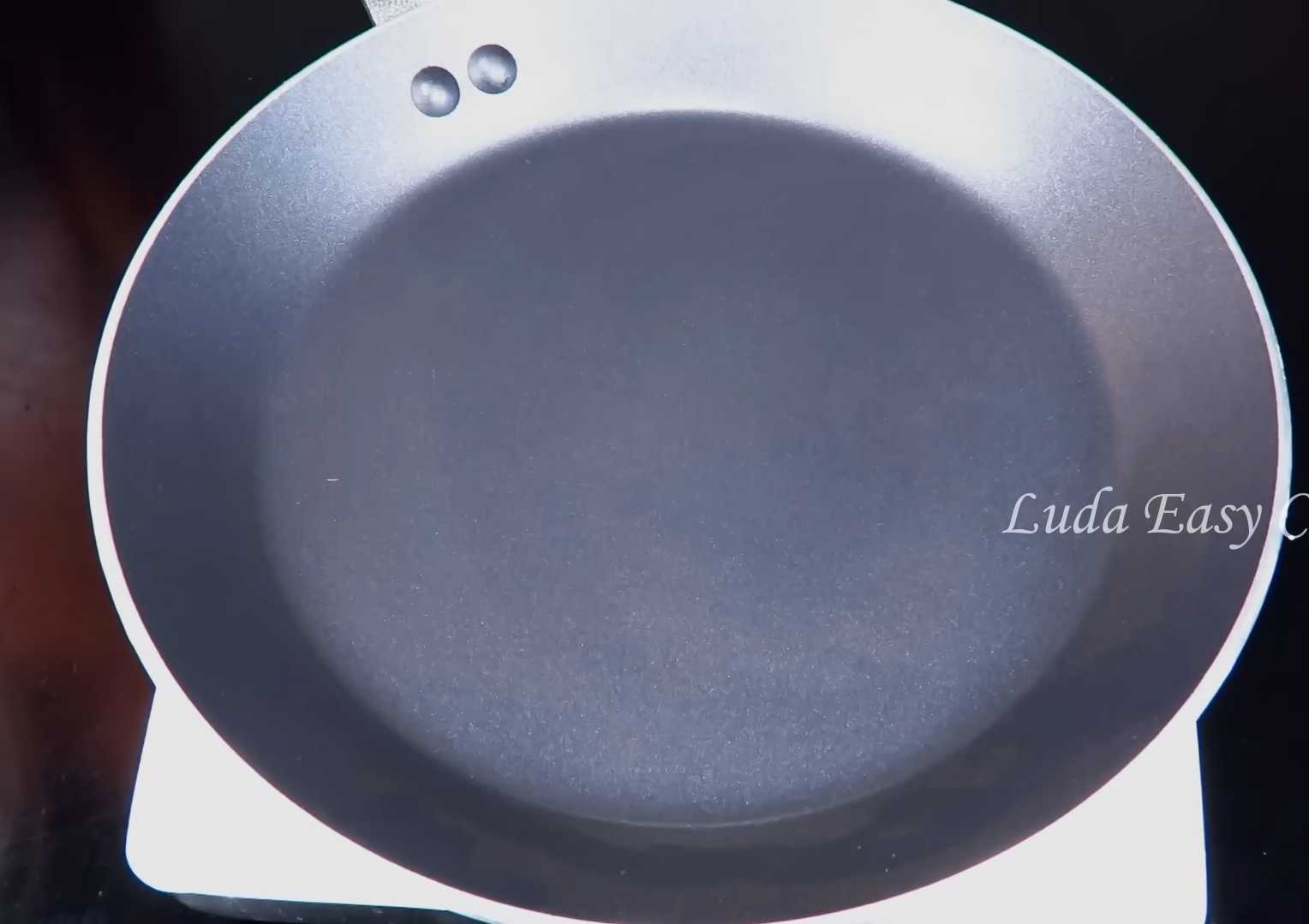 Crêpes à l'amidon et au lait - Étape 7