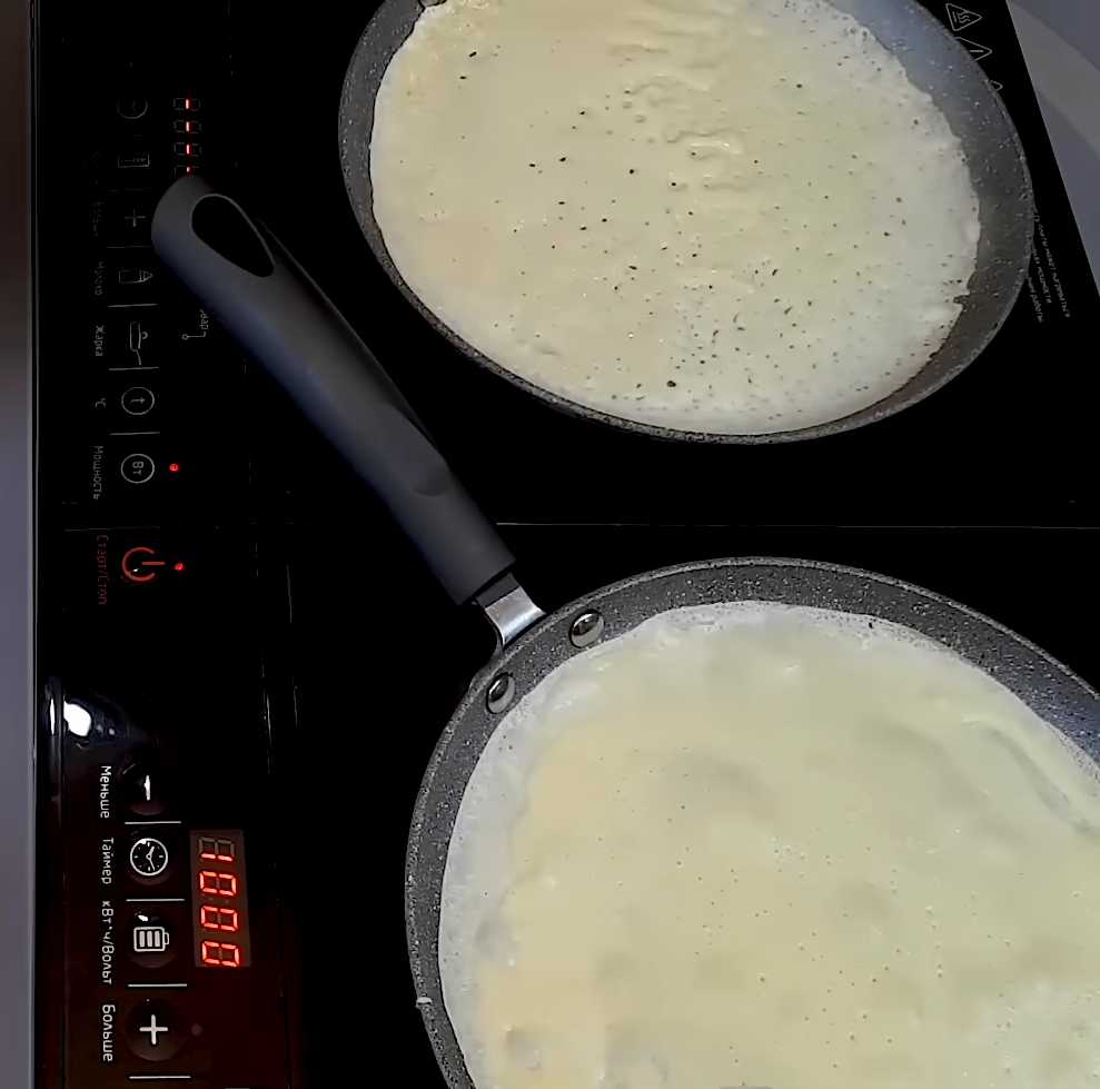 Crêpes au four avec du fromage blanc - Étape 10
