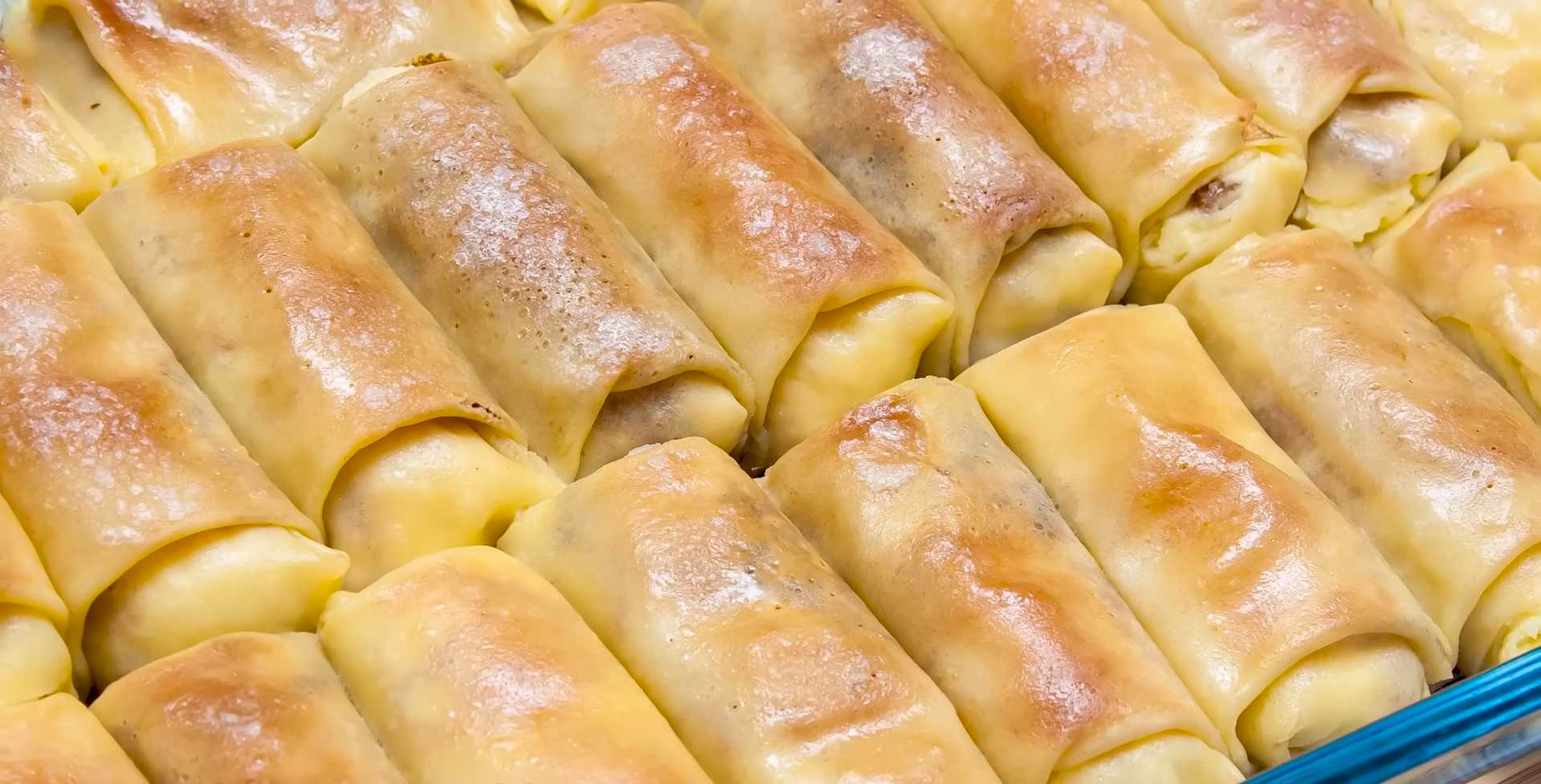 Crêpes au four avec du fromage blanc - Étape 19