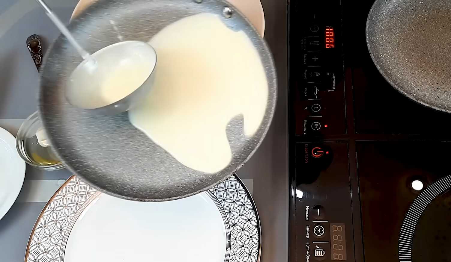 Crêpes au four avec du fromage blanc - Étape 9