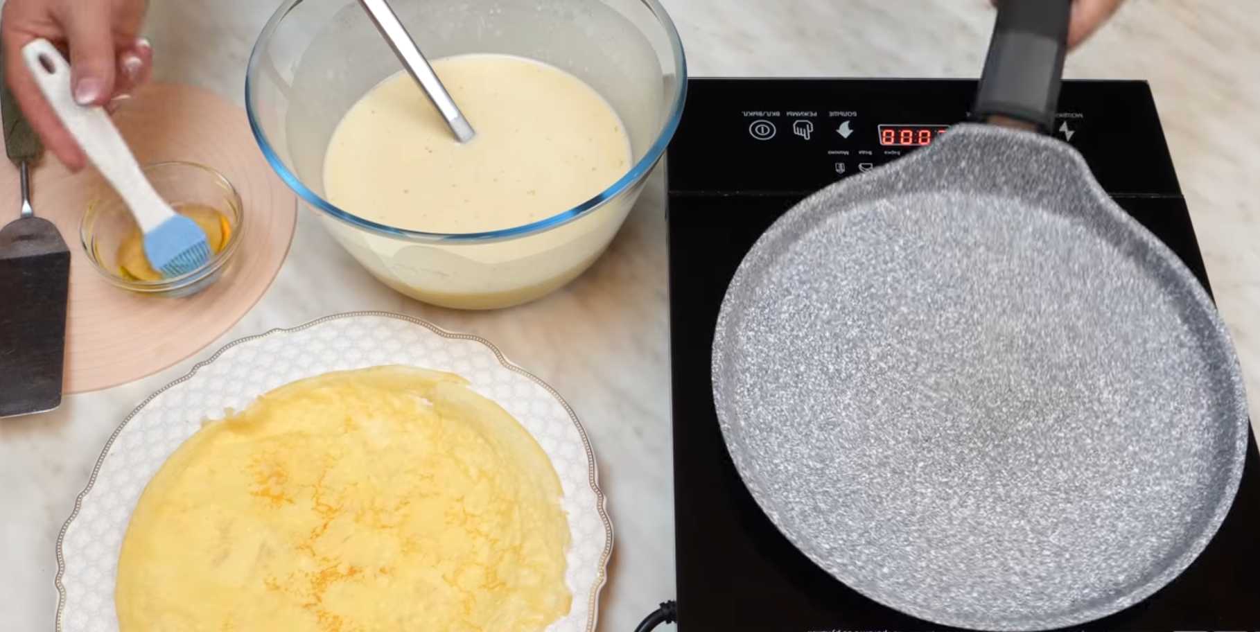 Crêpes au lait cuit - Étape 7