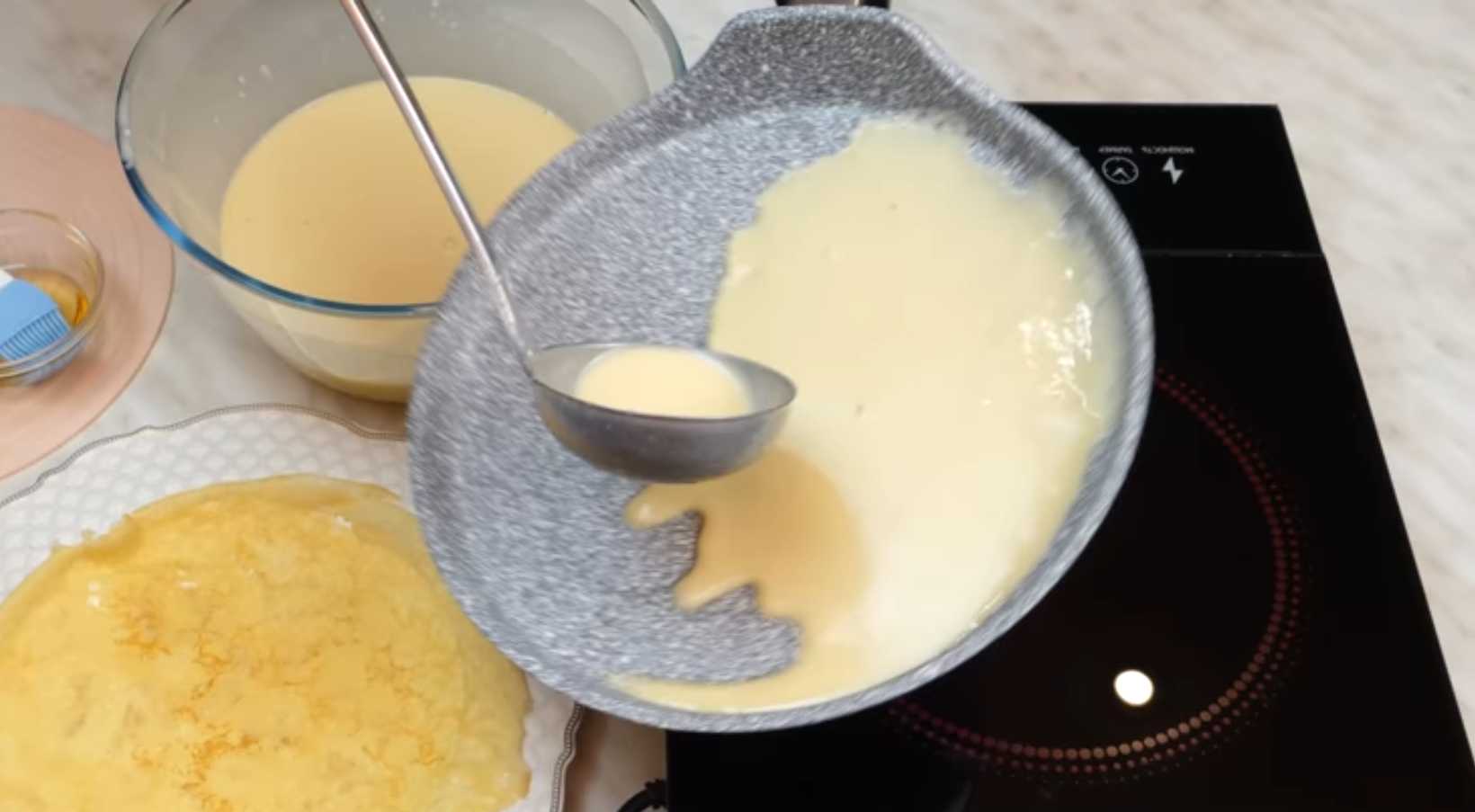 Crêpes au lait cuit - Étape 8