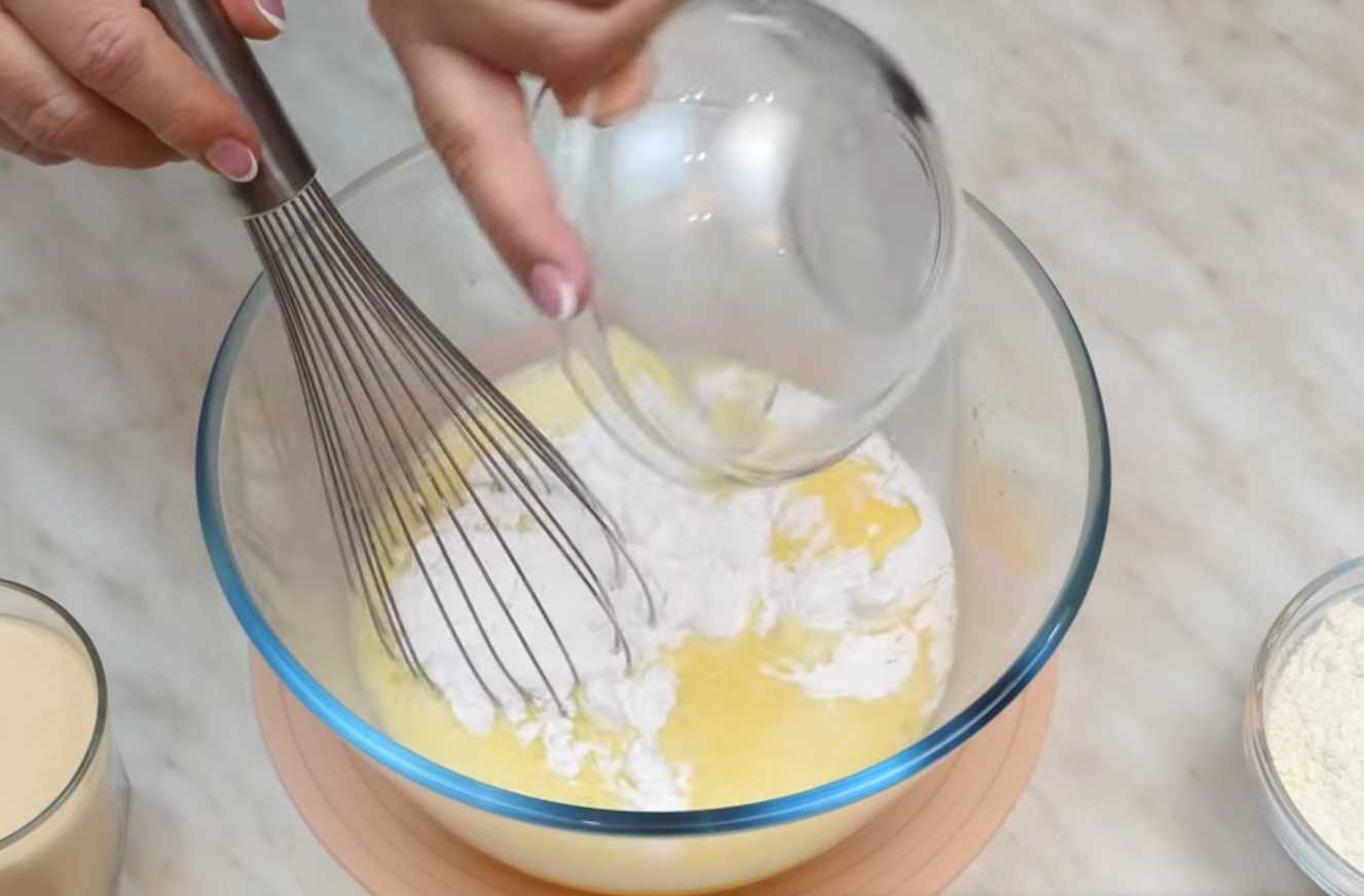 Crêpes au lait cuit - Étape 3