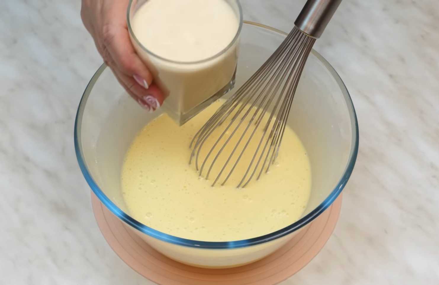 Crêpes au lait cuit - Étape 5