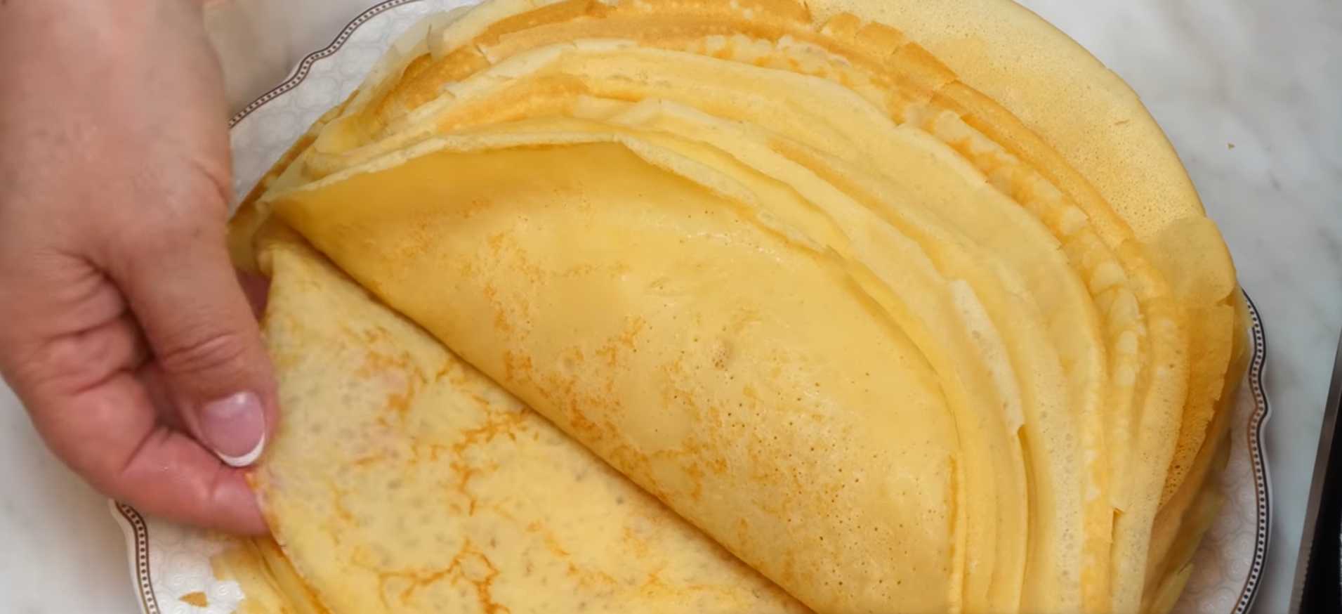Crêpes au lait cuit - Étape 12
