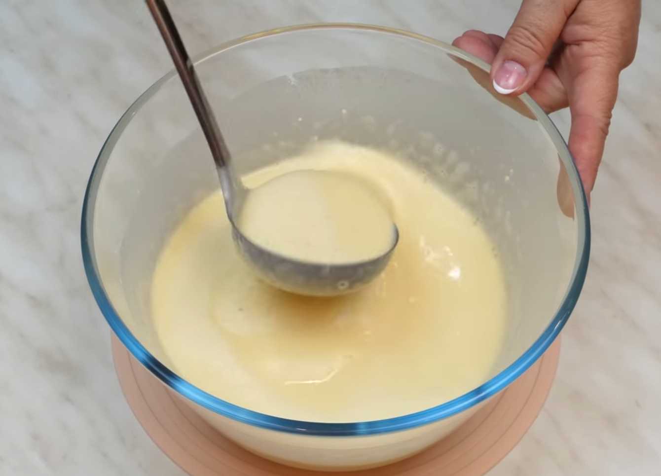 Crêpes au lait cuit - Étape 6