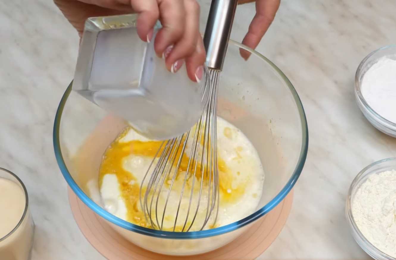 Crêpes au lait cuit - Étape 2