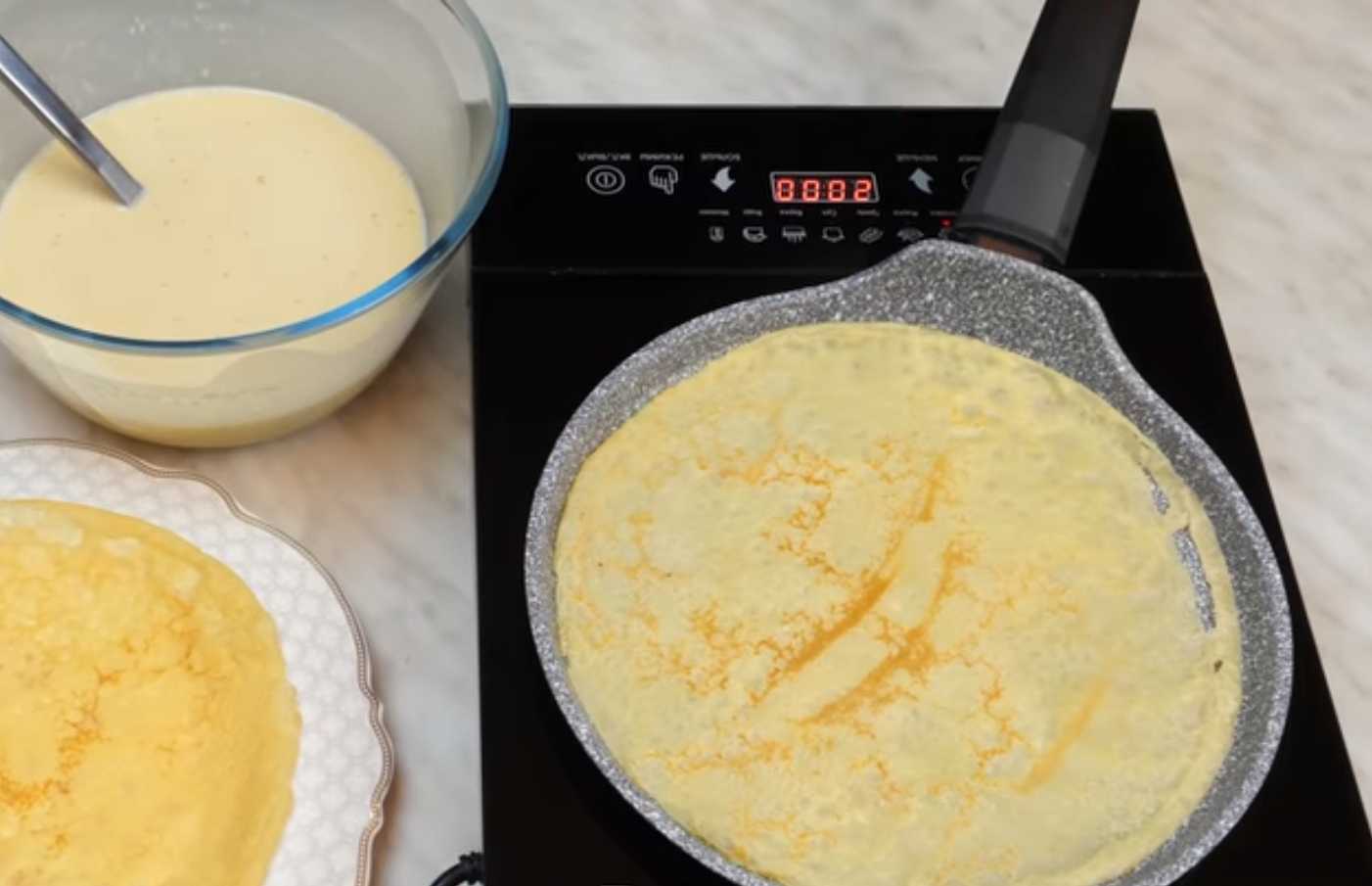 Crêpes au lait cuit - Étape 10