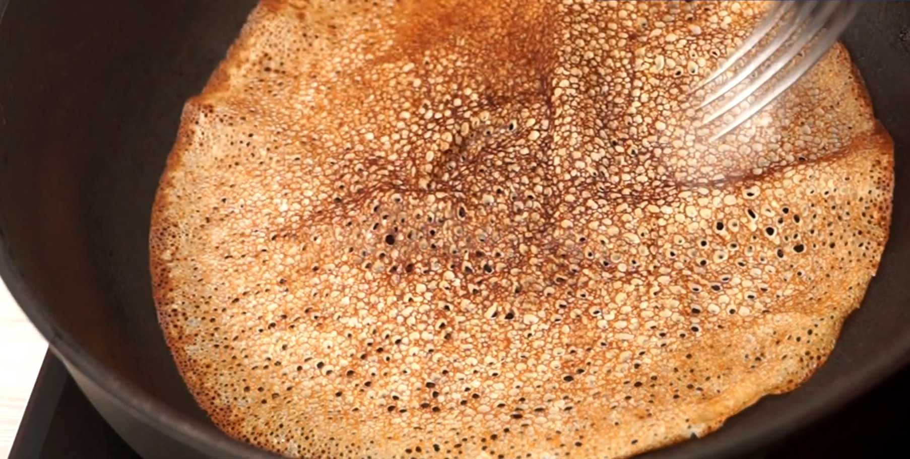 Crêpes dentelle à l'eau bouillante - Étape 9