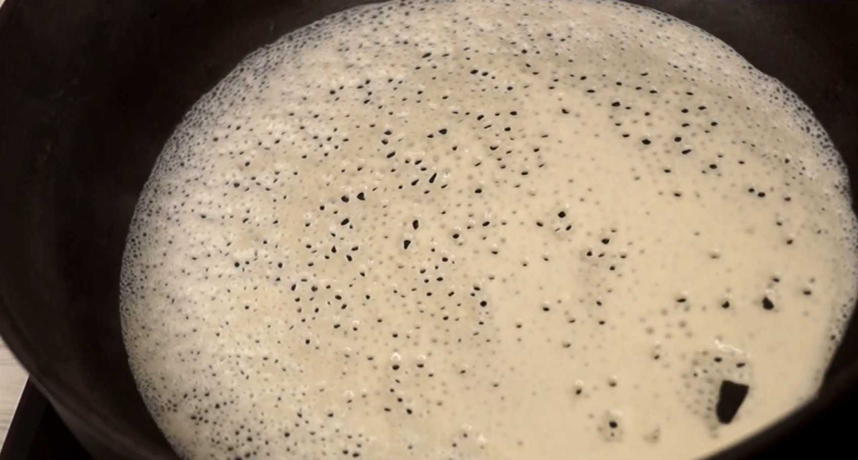 Crêpes dentelle à l'eau bouillante - Étape 8