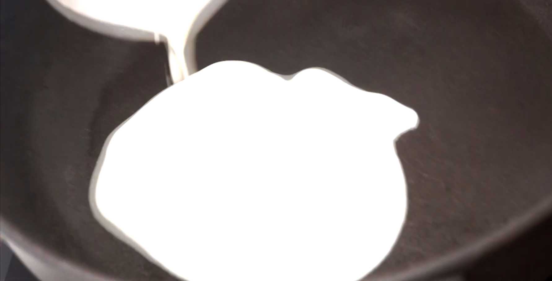 Crêpes dentelle à l'eau bouillante - Étape 7