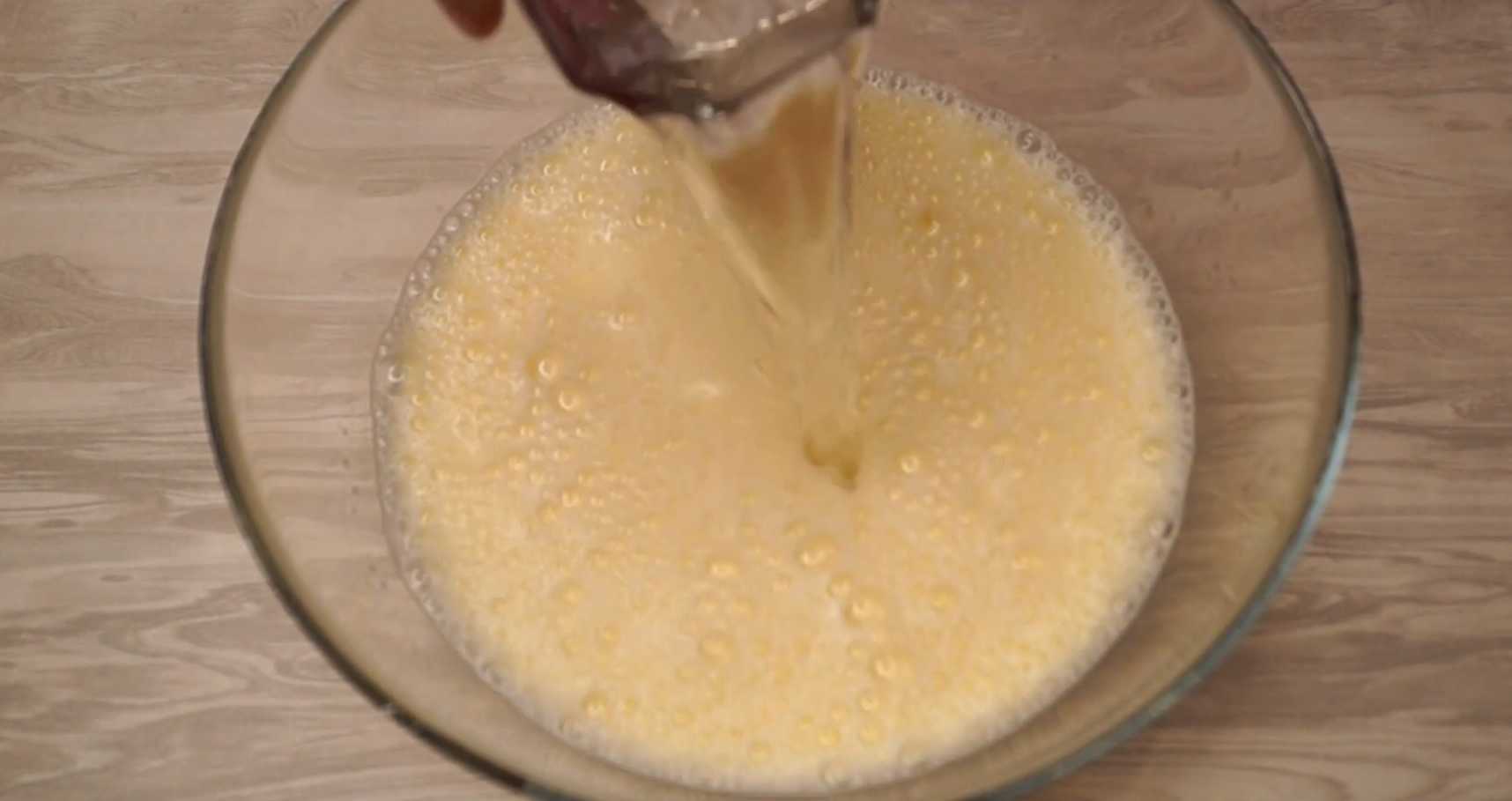 Crêpes dentelle à l'eau bouillante - Étape 3