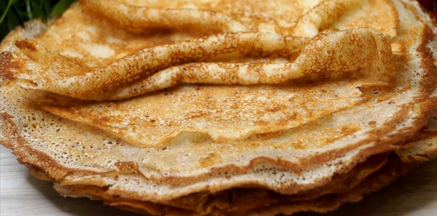 Crêpes dentelle à l'eau bouillante - Étape 11