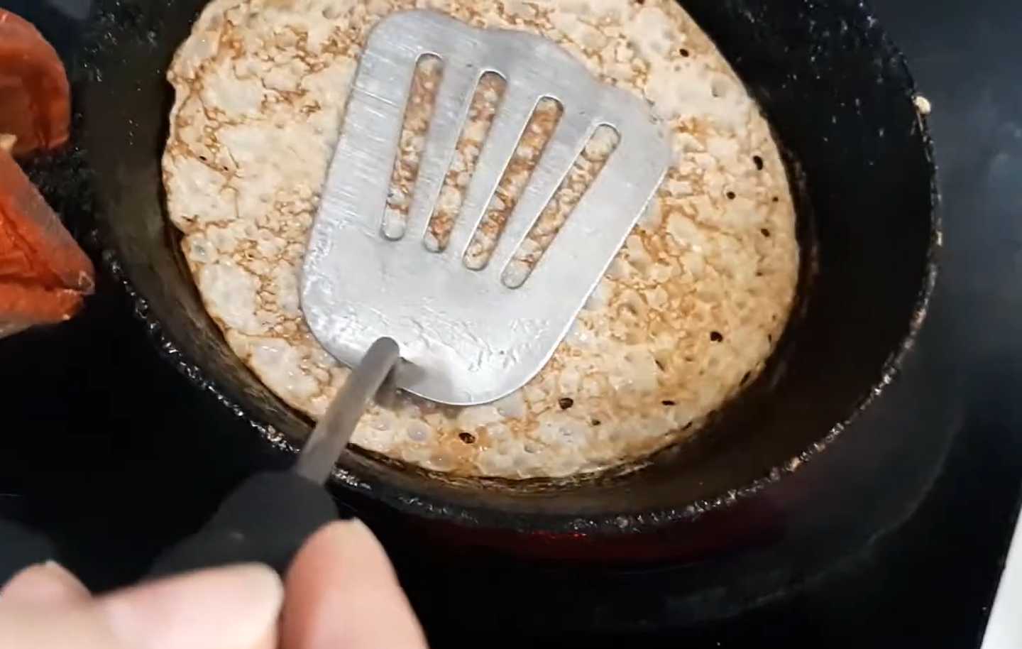 Crêpes de seigle à l'eau - Étape 11