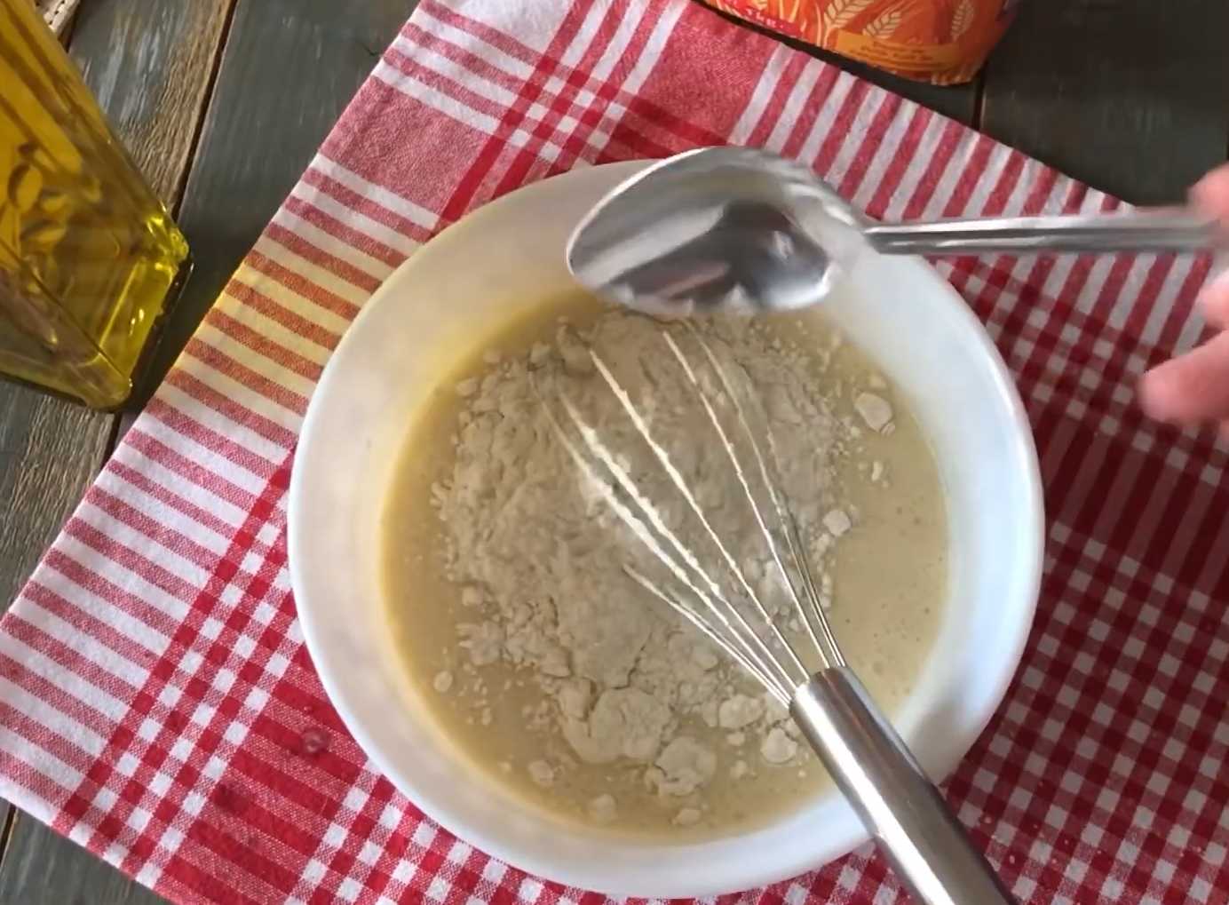 Crêpes au lait de coco - Étape 3