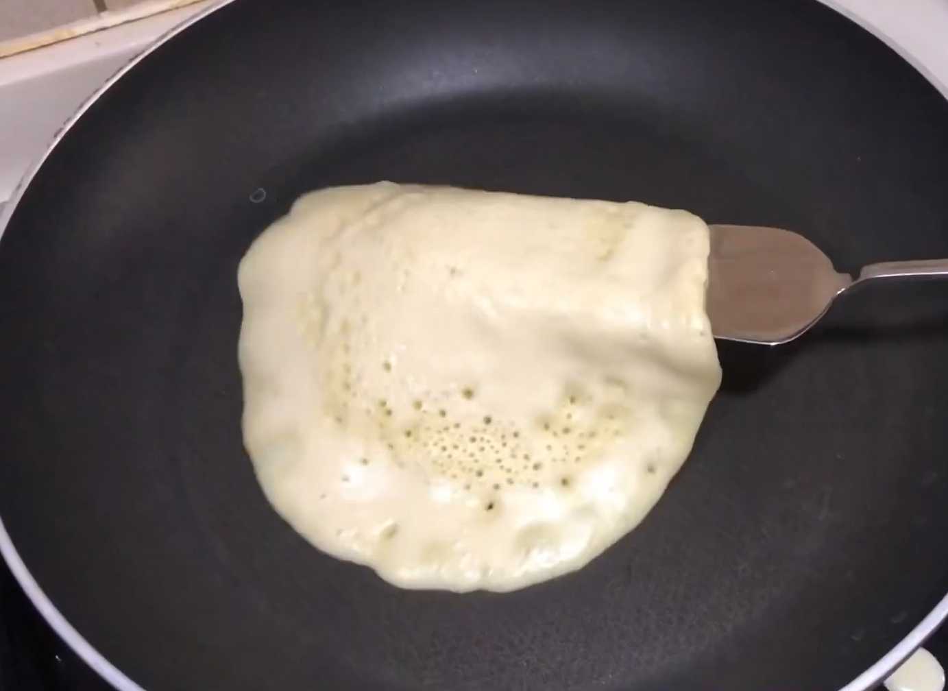 Crêpes au lait de coco - Étape 6