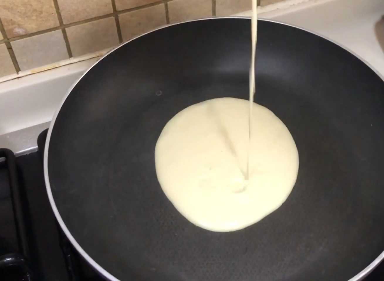 Crêpes au lait de coco - Étape 9