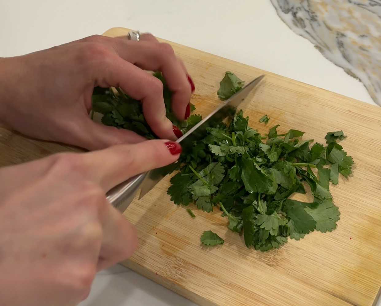 Sauce tomate aux herbes maison - Étape 6