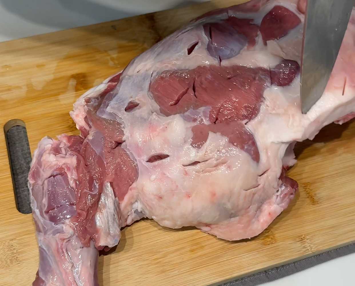 Agneau cuit au four - Étape 2