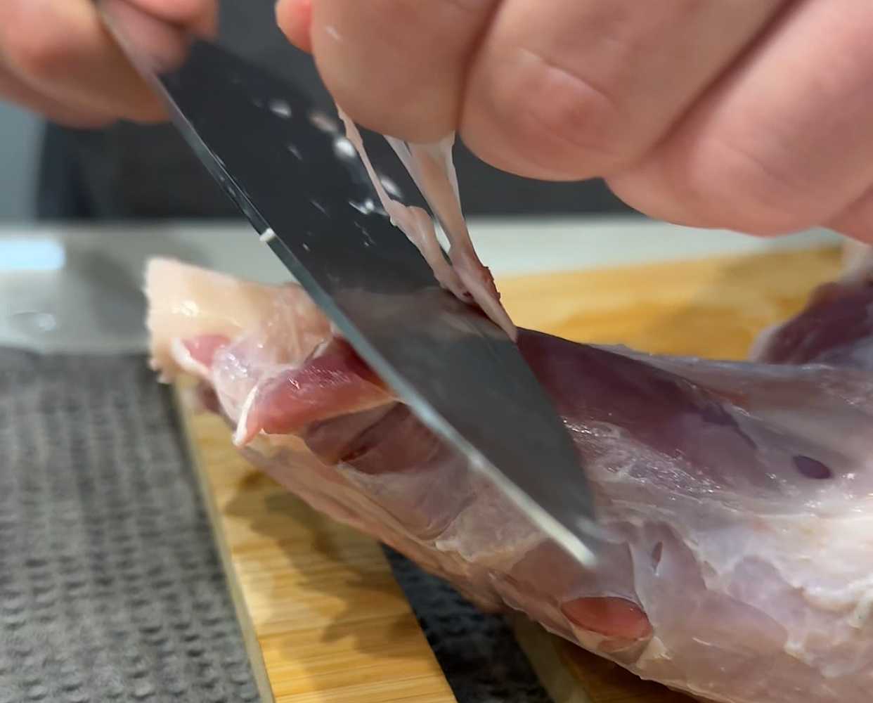 Agneau cuit au four - Étape 1