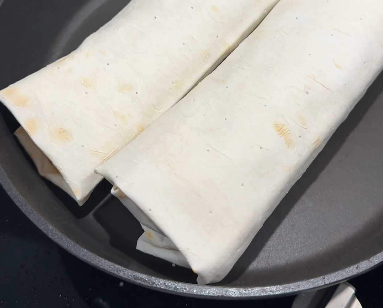 Lavash Shawarma au poulet et aux légumes - Étape 11