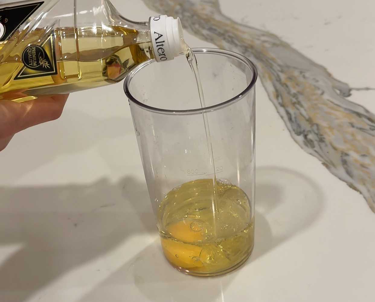 Mayonnaise maison - Étape 2