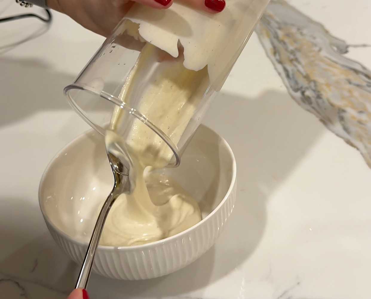 Mayonnaise maison - Étape 6