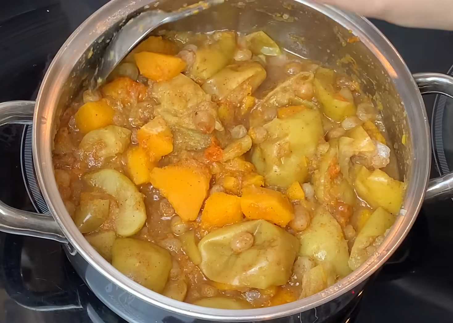 Pommes au four à la citrouille, aux raisins secs et à la cannelle - Étape 10