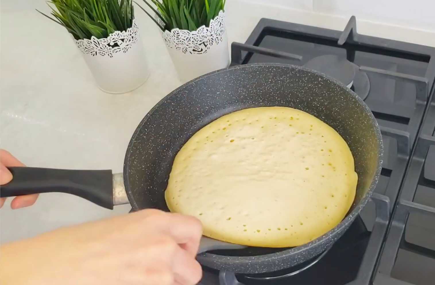 Pizza à la poêle express en 10 minutes - Étape 9