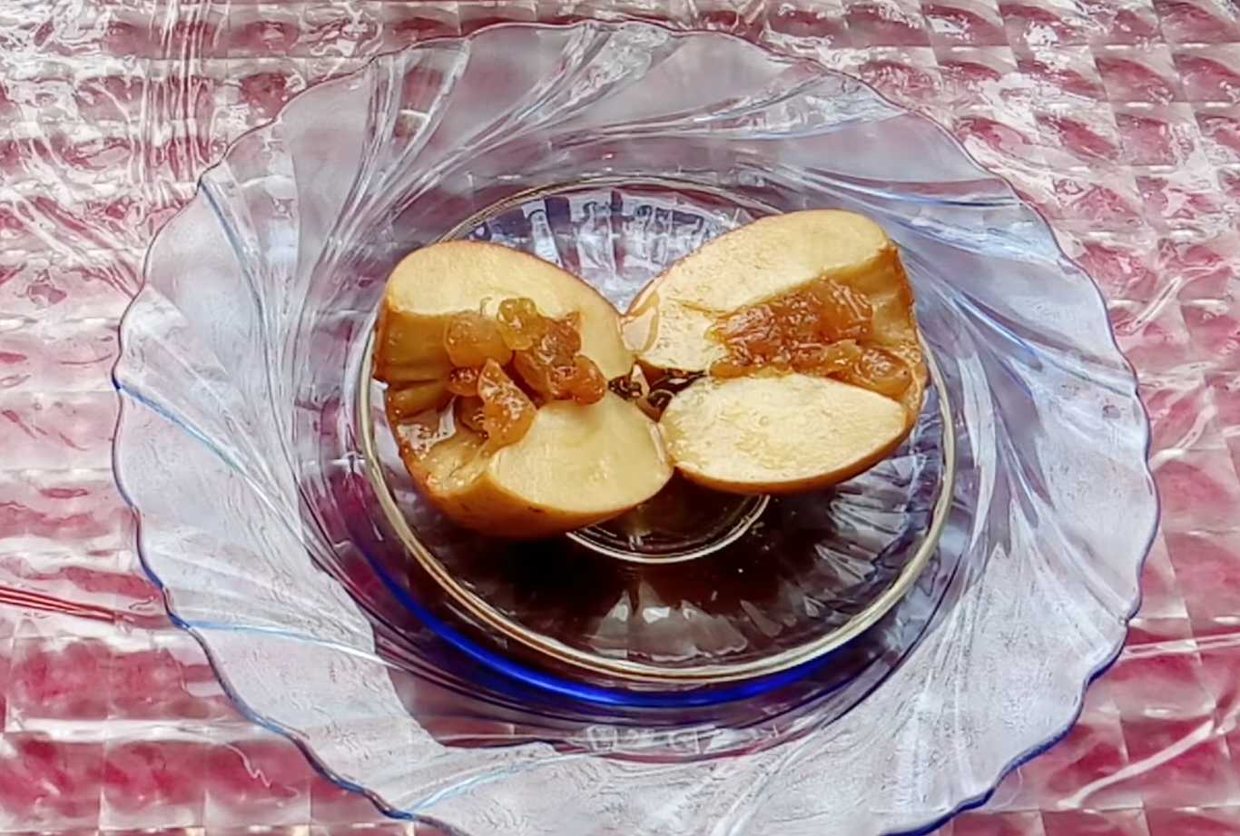 Pommes au four avec miel et noix - Étape 8