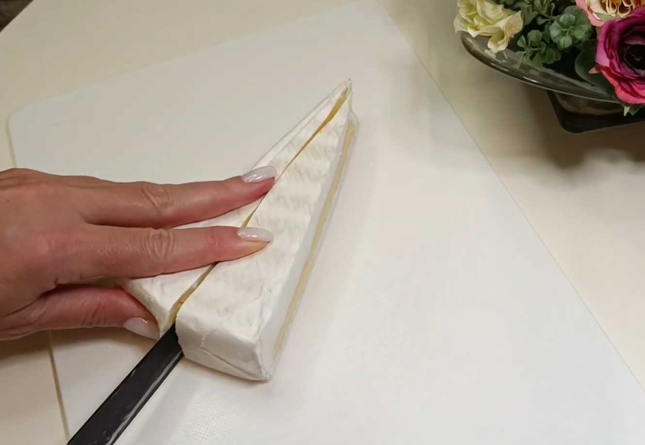 Abricots au four avec fromage et noix - Étape 1