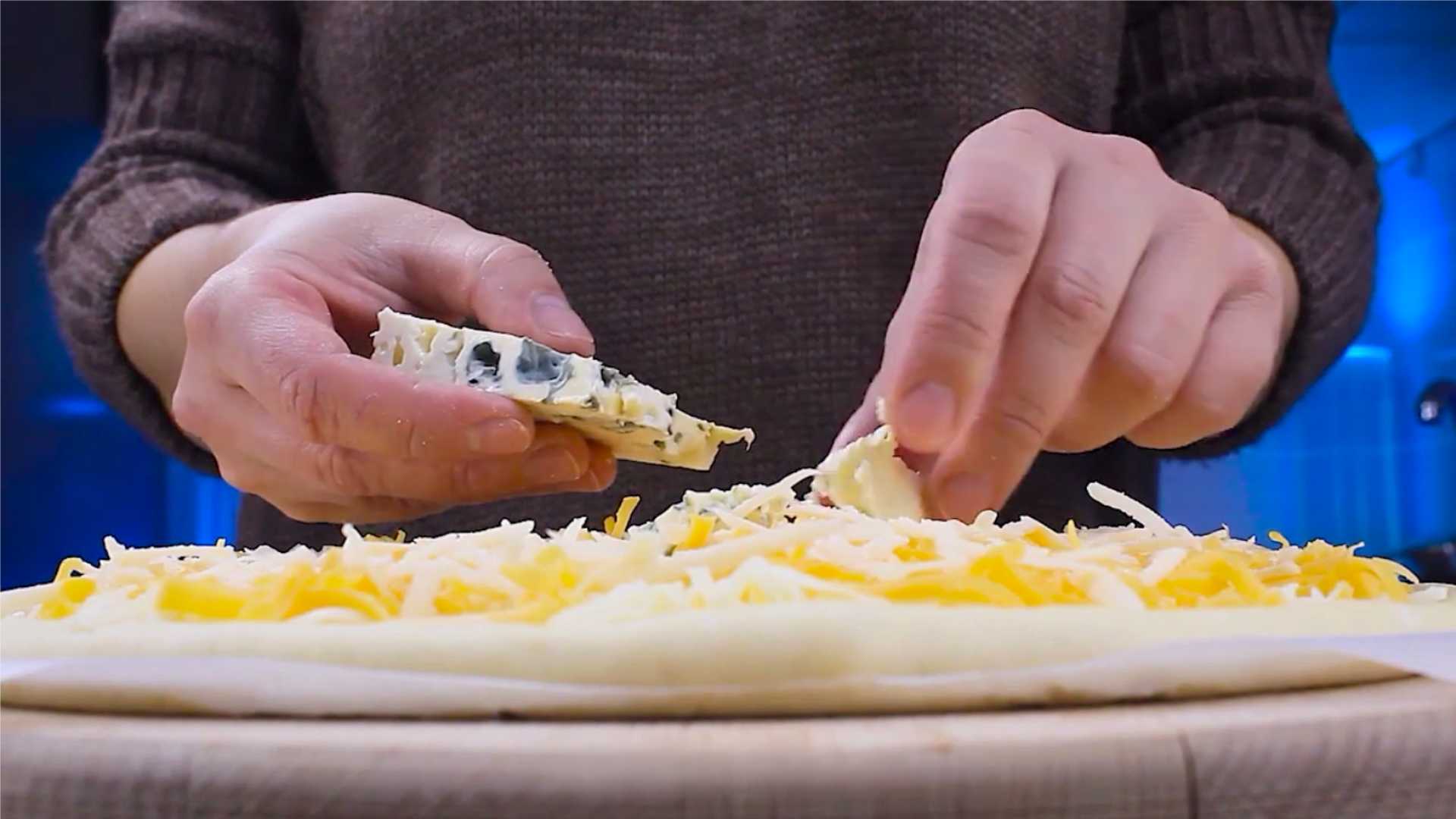 Pizza aux quatre fromages - Étape 5