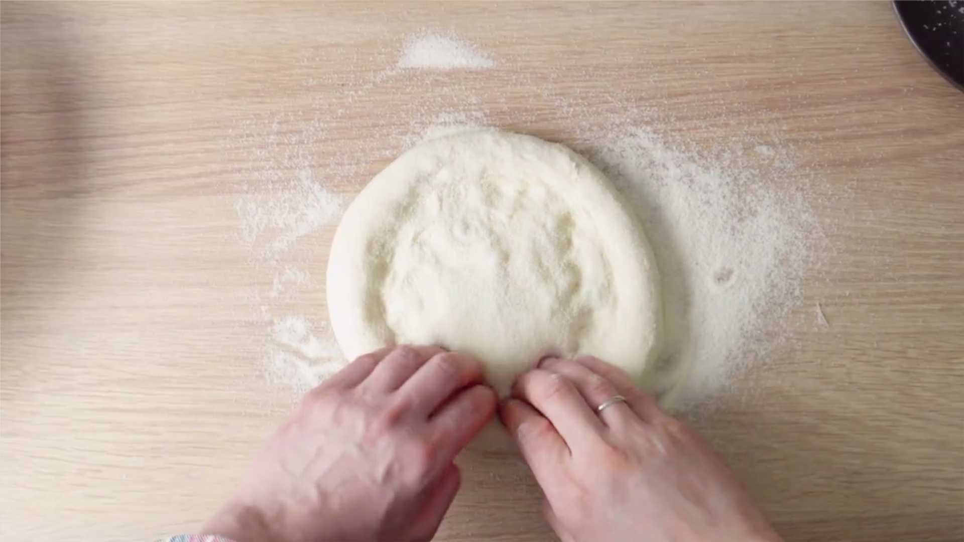 Pizza aux crevettes - Étape 5