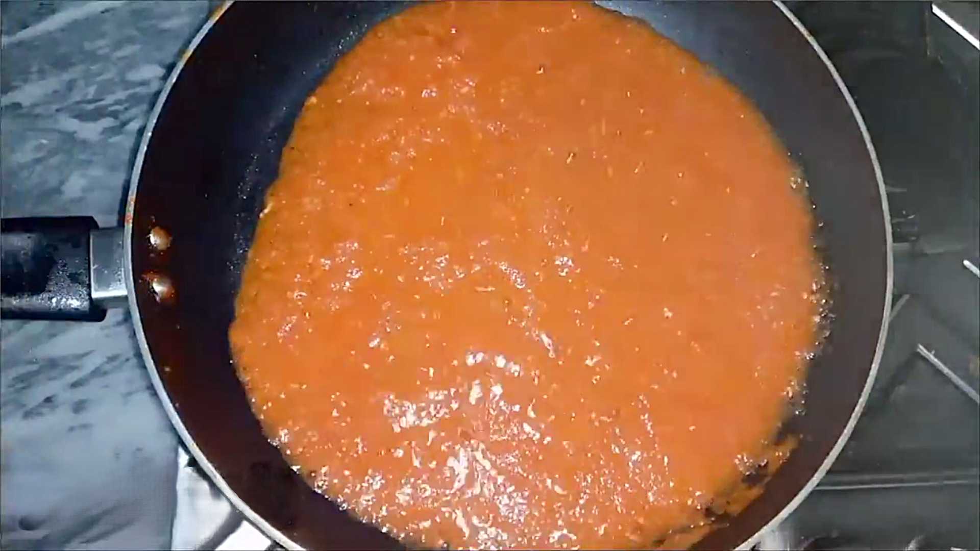 Sauce tomate pour pizza - Étape 5