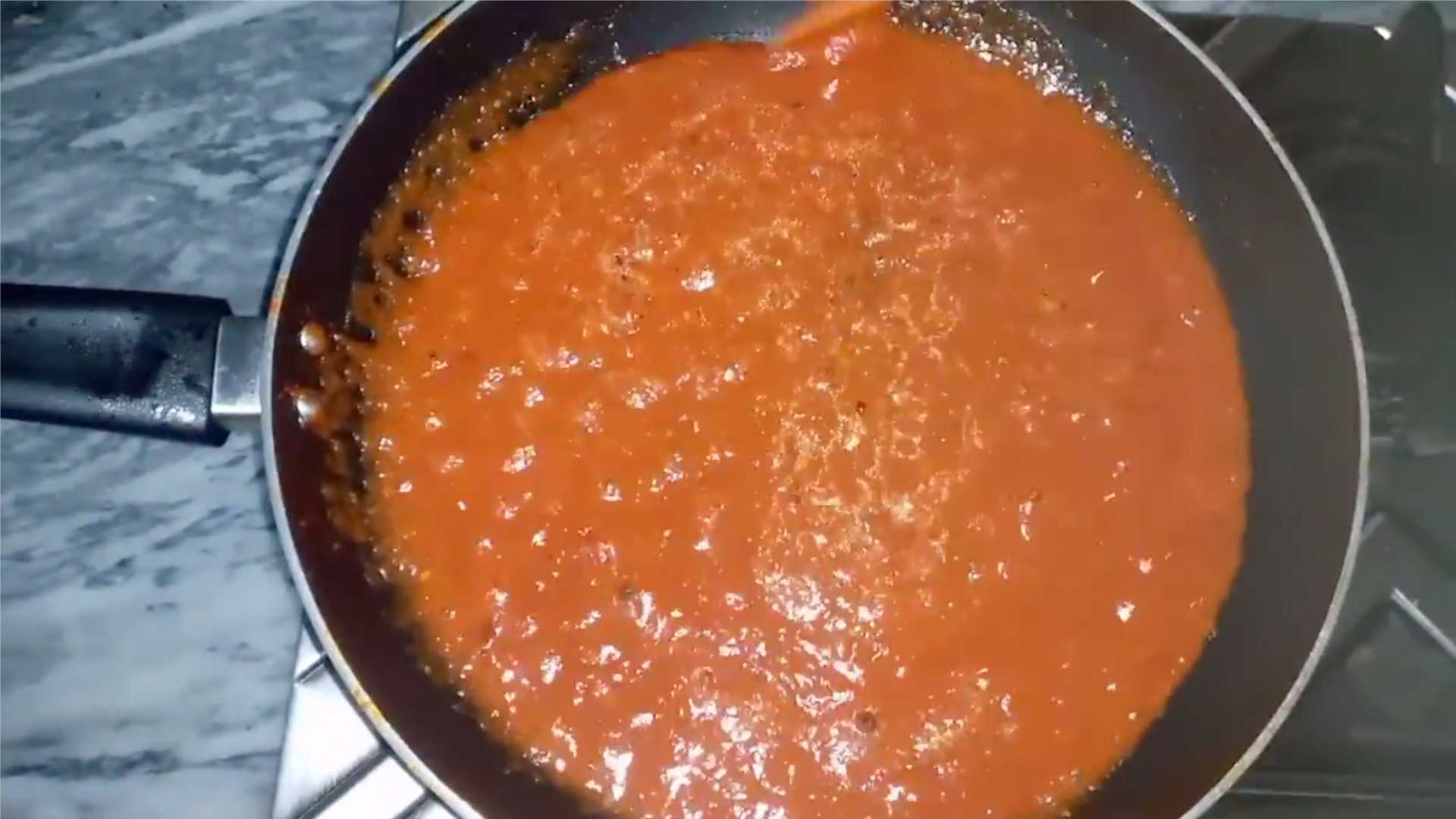 Sauce tomate pour pizza - Étape 8