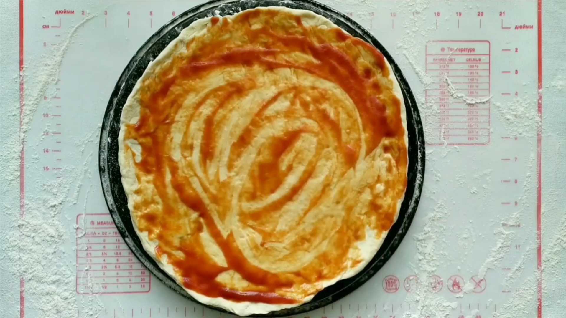 Pizza aux champignons - Étape 8