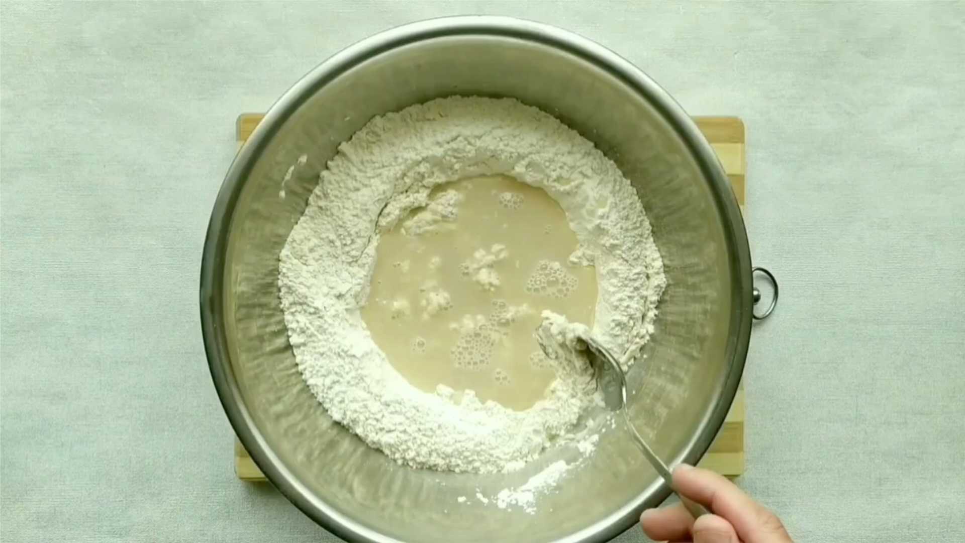 Pizza aux champignons - Étape 3