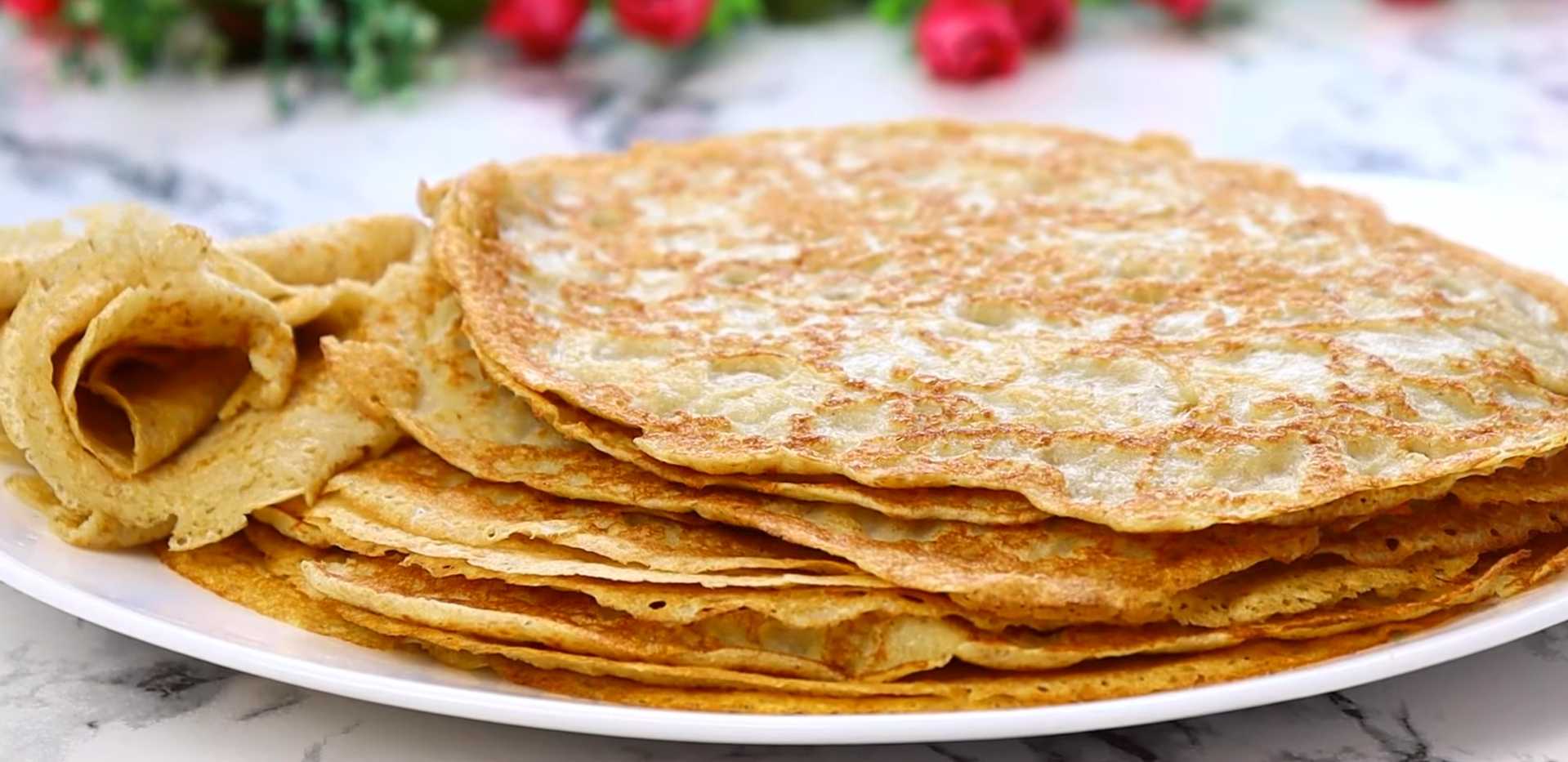 Crêpes à l'avoine avec du lait - Étape 13