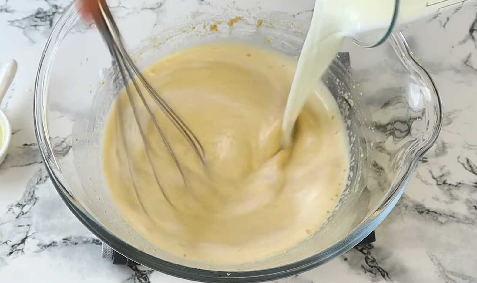 Crêpes à l'avoine avec du lait - Étape 3