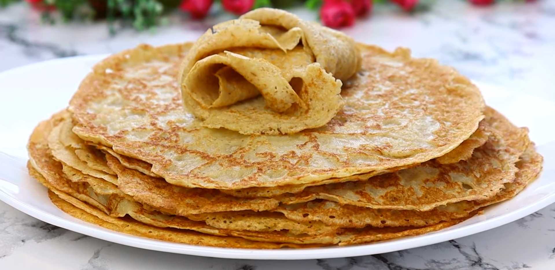 Crêpes à l'avoine avec du lait - Étape 14