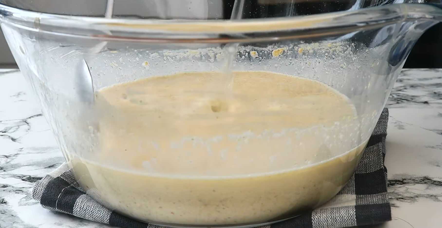 Crêpes à l'avoine avec du lait - Étape 6