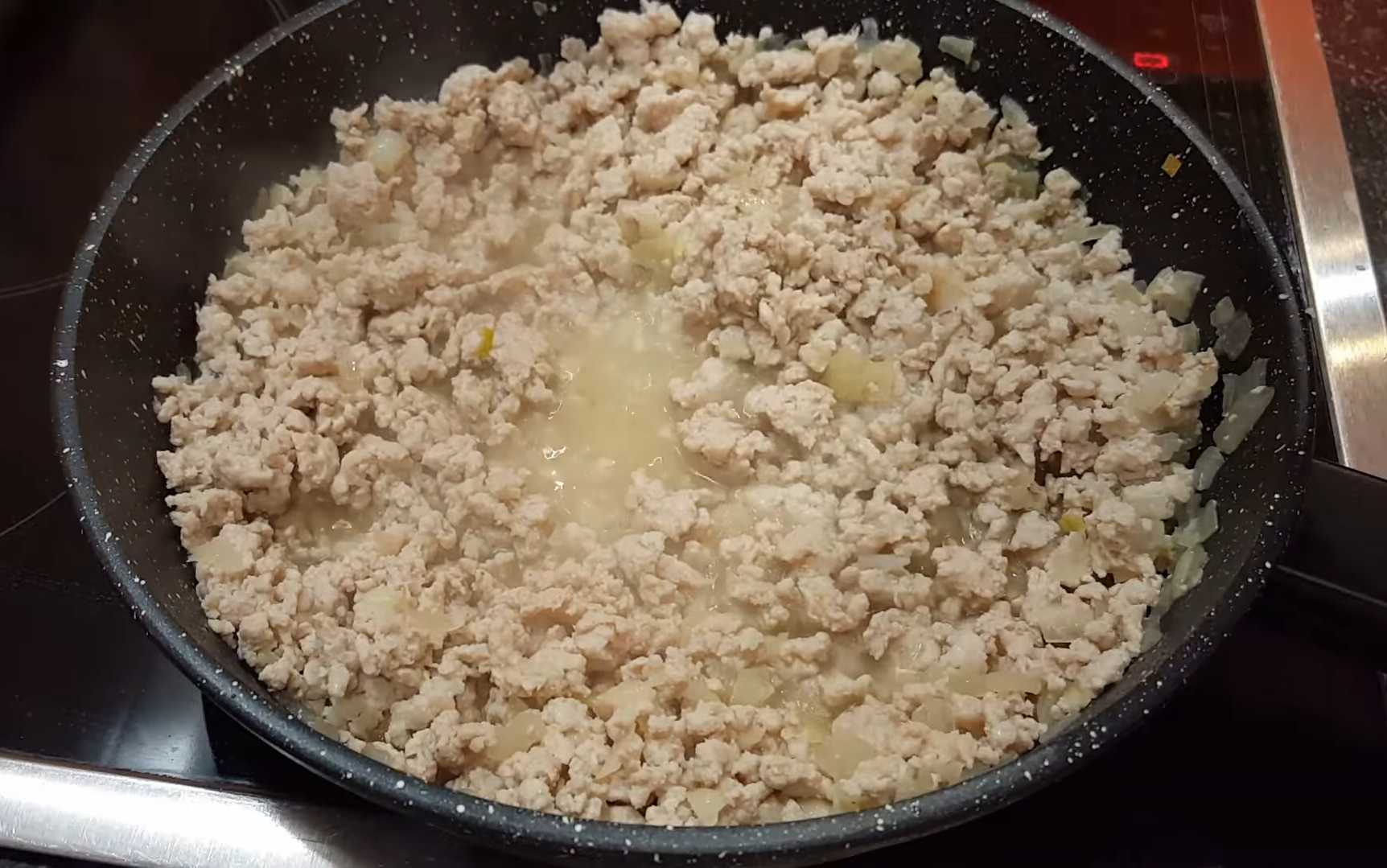 Crêpes à la viande et au riz - Étape 5